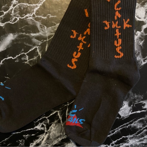 travis scott cactus trails hiking socks